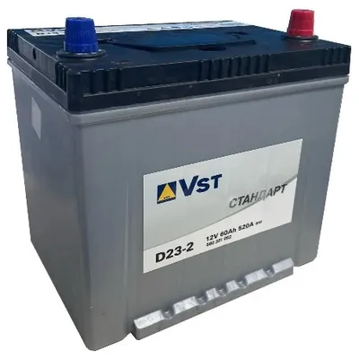 Аккумулятор VST 60 Ач 550 А (EN), прямая полярность, D23