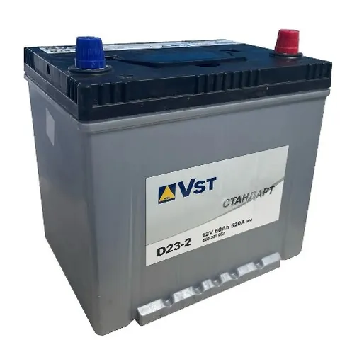 Аккумулятор VST 60 Ач 550 А (EN), прямая полярность, D23