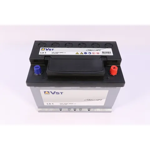 Аккумулятор VST Стандарт 74 Ач 680 А (EN), обратная полярность, LN3