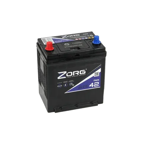 Аккумулятор ZORG ASIA 42 Ач 350 А (EN), прямая полярность, B19