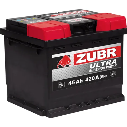 Аккумулятор ZUBR Ultra 60 Ач 600 А (EN), прямая полярность, LN2
