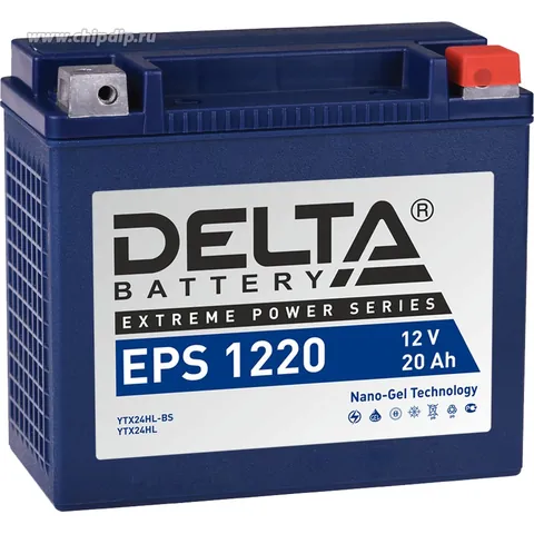Аккумулятор DELTA EPS Y50-N18L-A 23 Ач 340 А (EN), обратная полярность, YTX24HL
