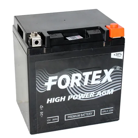 Аккумулятор FORTEX 30 Ач 320 А (EN), обратная полярность, YIX30L