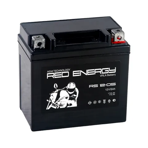 Аккумулятор RED ENERGY 4.5 Ач 85 А (EN), обратная полярность, YTX5L
