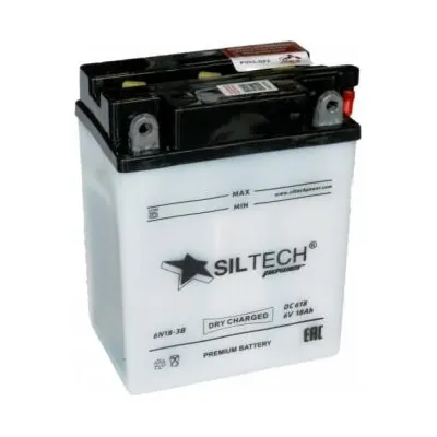 Аккумулятор SILTECH 18 Ач 150 А, обратная полярность, 6N18-3B