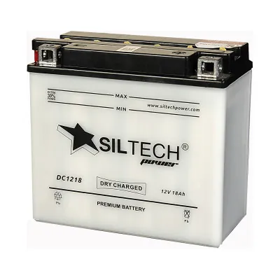 Аккумулятор SILTECH 18 Ач, обратная полярность, YB18L-A