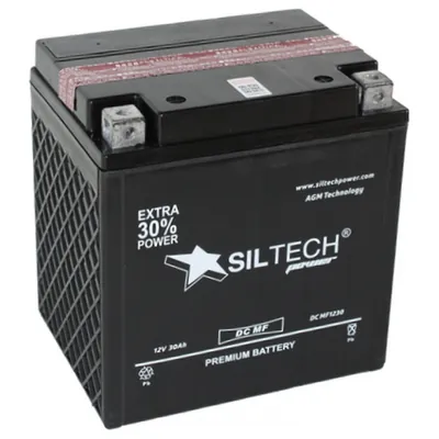 Аккумулятор SILTECH 30 Ач 320 А, обратная полярность, YIX30L