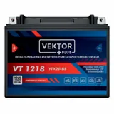 Аккумулятор VEKTOR PLUS 18 Ач 270 А, обратная полярность, YTX20
